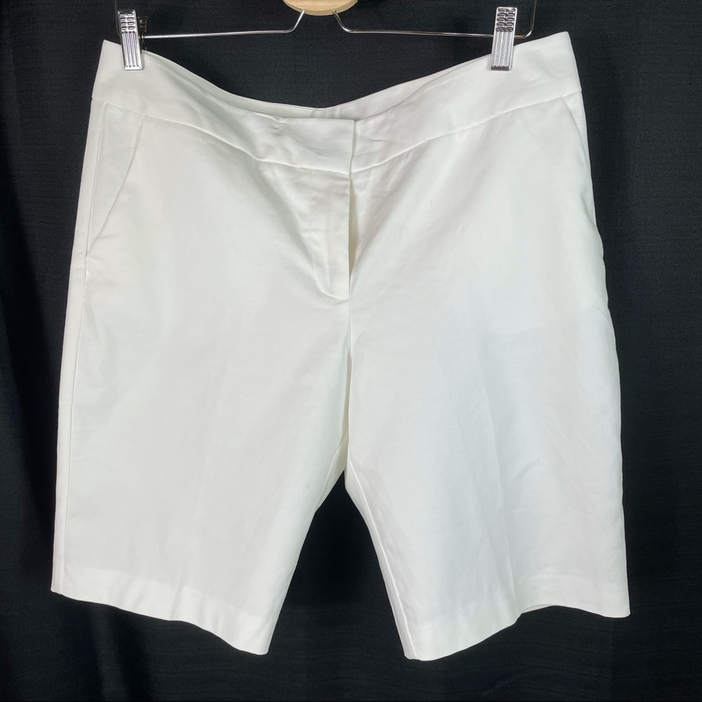 Cremieux White  Bermuda Shorts 12